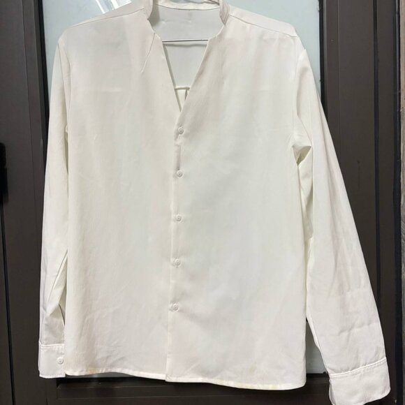 Other - White Long Sleeve Shirt